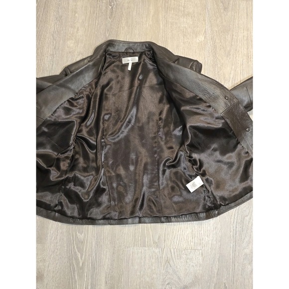 Metro 7 Women's Chocolate Brown Soft Leather Size 4 Rich Mom City Classy Pockets - Picture 9 of 10